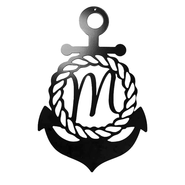 Anchor with Initial